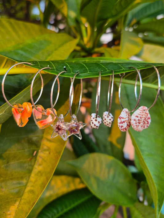 1.5" Dainty Earring Hoops|      Sterling Silver