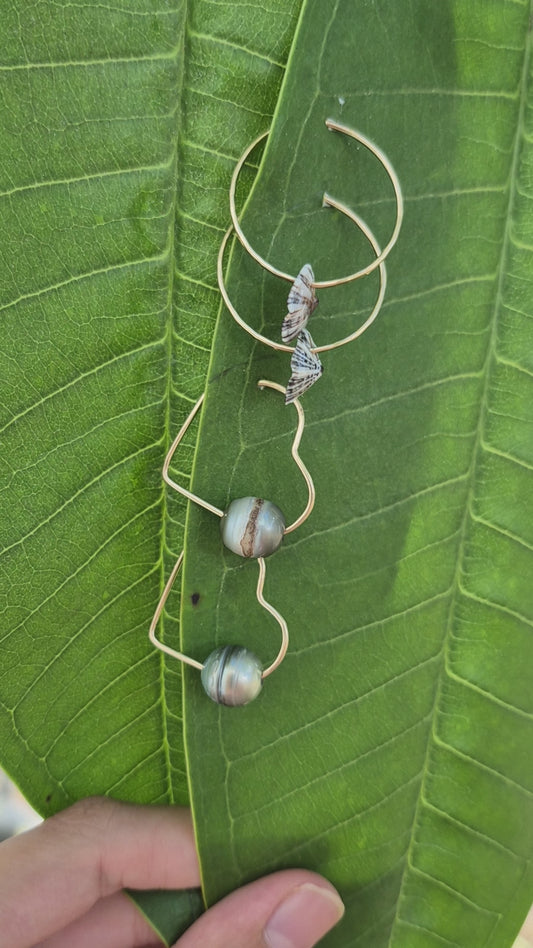 1.5" Earring Hoops & Heart Hoops | 14k Gold Filled