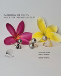 Tahitian Pearl Rings | Hebrew Cone | Double Pearl | Sunrise Shell
