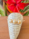 Triple Edison Pearl | 14k Gold Filled Bangle